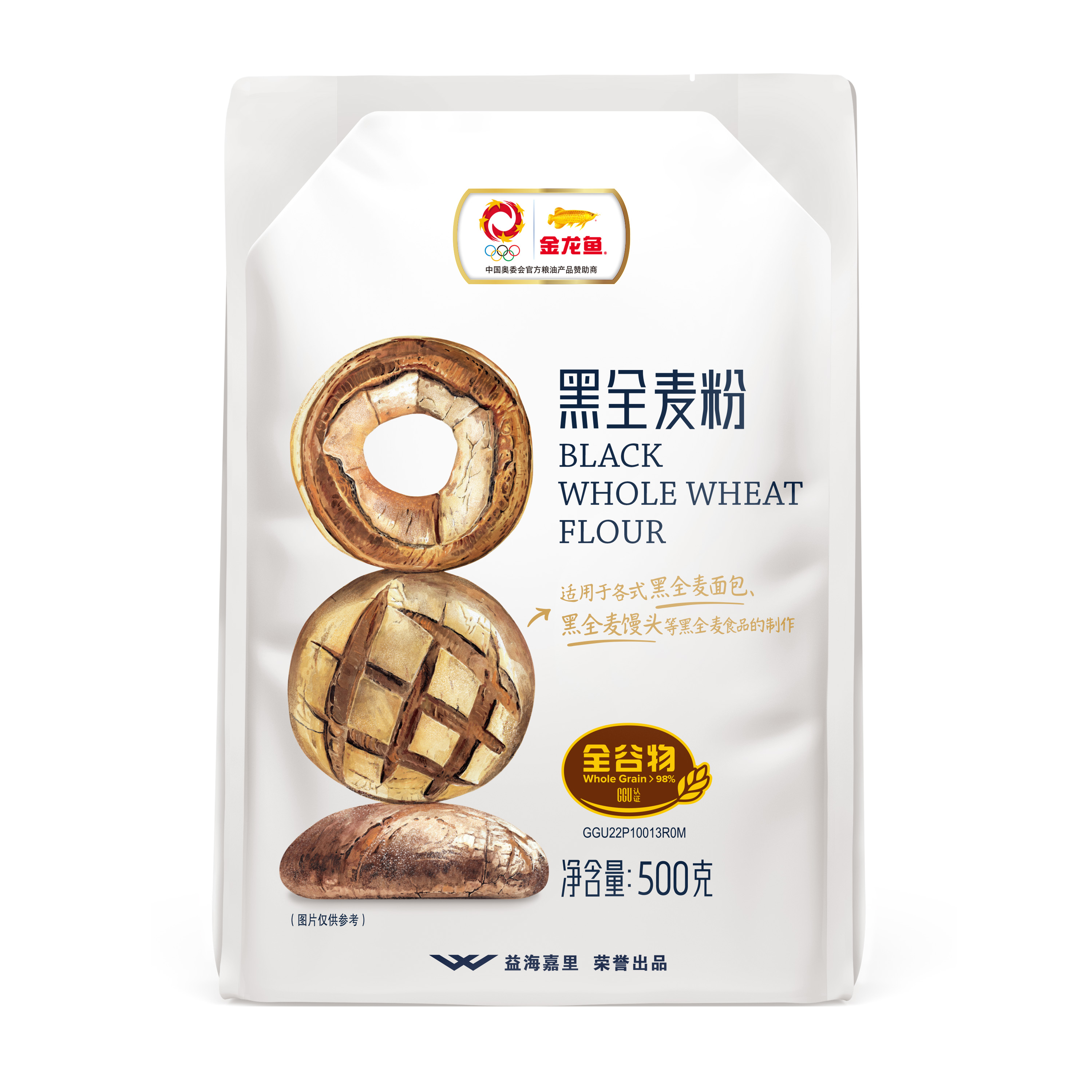 金龙鱼黑全麦粉
