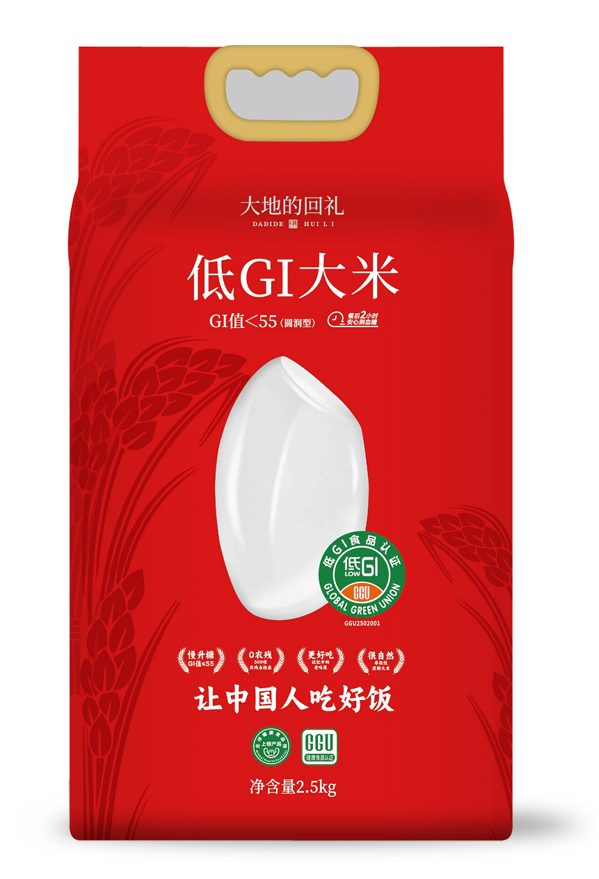 大地的回礼低GI大米（圆润型）